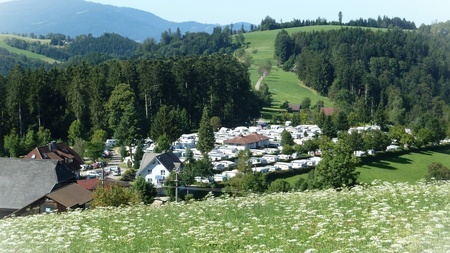 Panorama ber unseren Campingplatz
